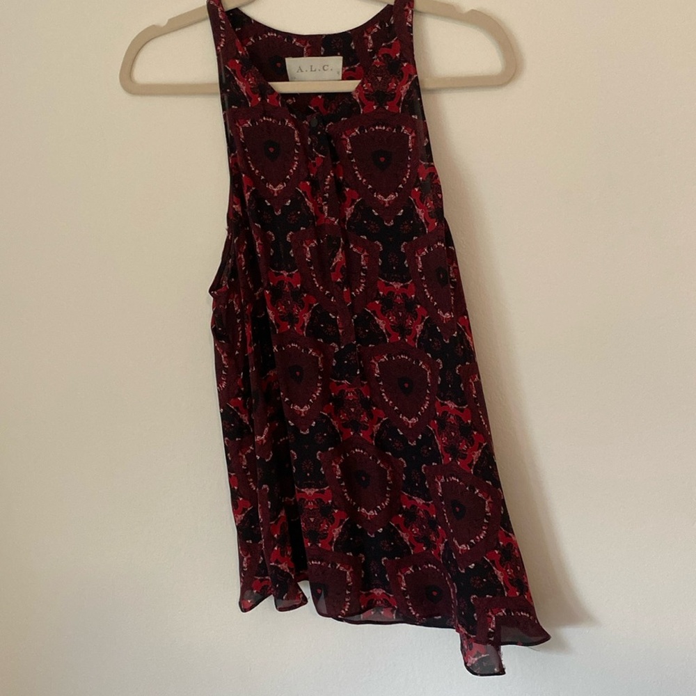 ALC Silk Sleeveless Top
